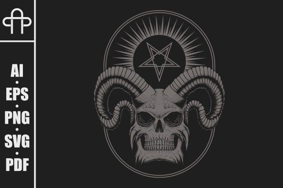 Download Devil Skull Vector Illustration - Skull vector Collection