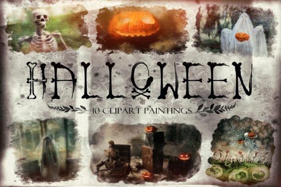 Download Halloween Clipart, Digital Scrapbooking - Digital scrapbook Collection